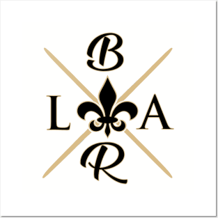 Baton Rouge Saints - BRLA Posters and Art